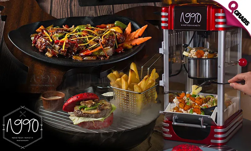 90's Dining Experience at 1990 Restaurant at The Pearl-Qatar!